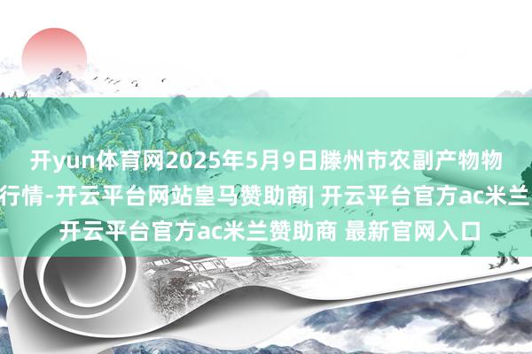 开yun体育网2025年5月9日滕州市农副产物物流中心有限公司价钱行情-开云平台网站皇马赞助商| 开云平台官方ac米兰赞助商 最新官网入口